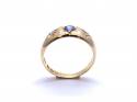 Edwardian 18ct Sapphire & Diamond Ring 1907