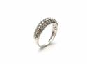 9ct Champagne Diamond Pave Ring