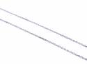 9ct White Gold Cable Chain 20 Inch