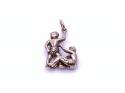 9ct Yellow Gold Wrestlers Charm