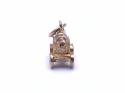 9ct Yellow Gold Cannon Charm