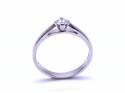 18ct White Gold Diamond Solitaire Ring