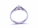 18ct White Gold Diamond Solitaire Ring