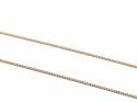 9ct Yellow Gold Close Curb Chain 28 Inch