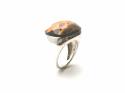 925 Faceted Tiger Eye Ring