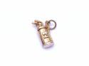 9ct Yellow Gold Golf Clubs Charm