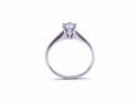 9ct Moissanite Solitaire Ring