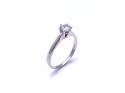 9ct Moissanite Solitaire Ring