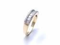 9ct Yellow Gold Diamond Eternity Ring