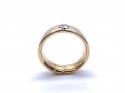 9ct Yellow Gold Diamond Band Est 0.25ct