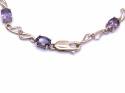 9ct Multi Spinel & Diamond Bracelet