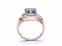 9ct Mystic Topaz Solitaire Ring