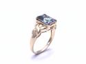 9ct Mystic Topaz Solitaire Ring