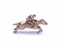 9ct Yellow Gold Horse & Jockey Charm