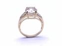 9ct Spodumene & Diamond Dress Ring