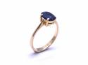 18ct Sapphire Solitaire Ring