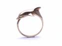 9ct Yellow Gold Dolphin Ring