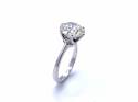 18ct White Gold Diamond Solitaire Ring 5.02ct