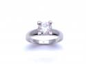 Platinum Diamond Solitaire Ring 1.07ct