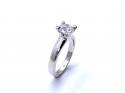 Platinum Diamond Solitaire Ring 1.07ct