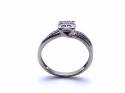 9ct White Gold Diamond Ring