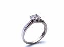 9ct White Gold Diamond Ring