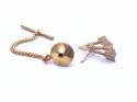 9ct Yellow Gold Darts Tie Tack