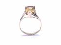 9ct Yellow Gold Quartz Solitaire Ring