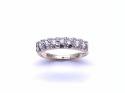 9ct Yellow Gold CZ Eternity Ring