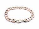 9ct Yellow Gold Curb Bracelet 9 Inch