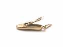 9ct Yellow Gold Ballet Slipper Charm