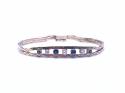 9ct Sapphire & Diamond Bracelet