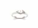 18ct White Gold Diamond Solitaire