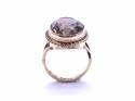 9ct Smokey Quartz Solitaire Ring