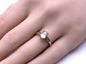 9ct Yellow Gold Cubic Zirconia Ring