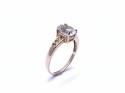 9ct Yellow Gold Cubic Zirconia Ring
