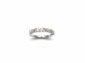 Platinum Diamond Fancy Eternity Ring 0.47ct