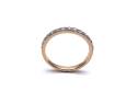 9ct Yellow Gold Diamond Claw Set Eternity Ring
