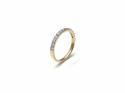 18ct Yellow Gold Diamond Claw Set Eternity Ring