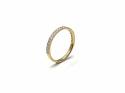 18ct Yellow Gold Diamond Claw Set Eternity Ring