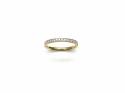 18ct Yellow Gold Diamond Claw Set Eternity Ring