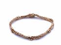 9ct Yellow Gold Woven Bracelet