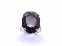 9ct Smokey Quartz Solitaire Ring