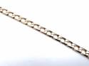 9ct Yellow Gold Curb Bracelet 9 inch