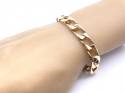 9ct Yellow Gold Curb Bracelet 9 inch