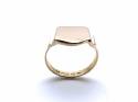 15ct Rose Gold Shield Signet Ring 1922