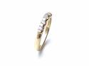 9ct Yellow Gold Diamond 5 Stone Ring