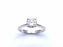 Platinum Diamond Solitaire Ring 1.03ct