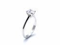 Platinum Diamond Solitaire Ring 1.03ct