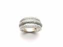 9ct White Gold Diamond Ring